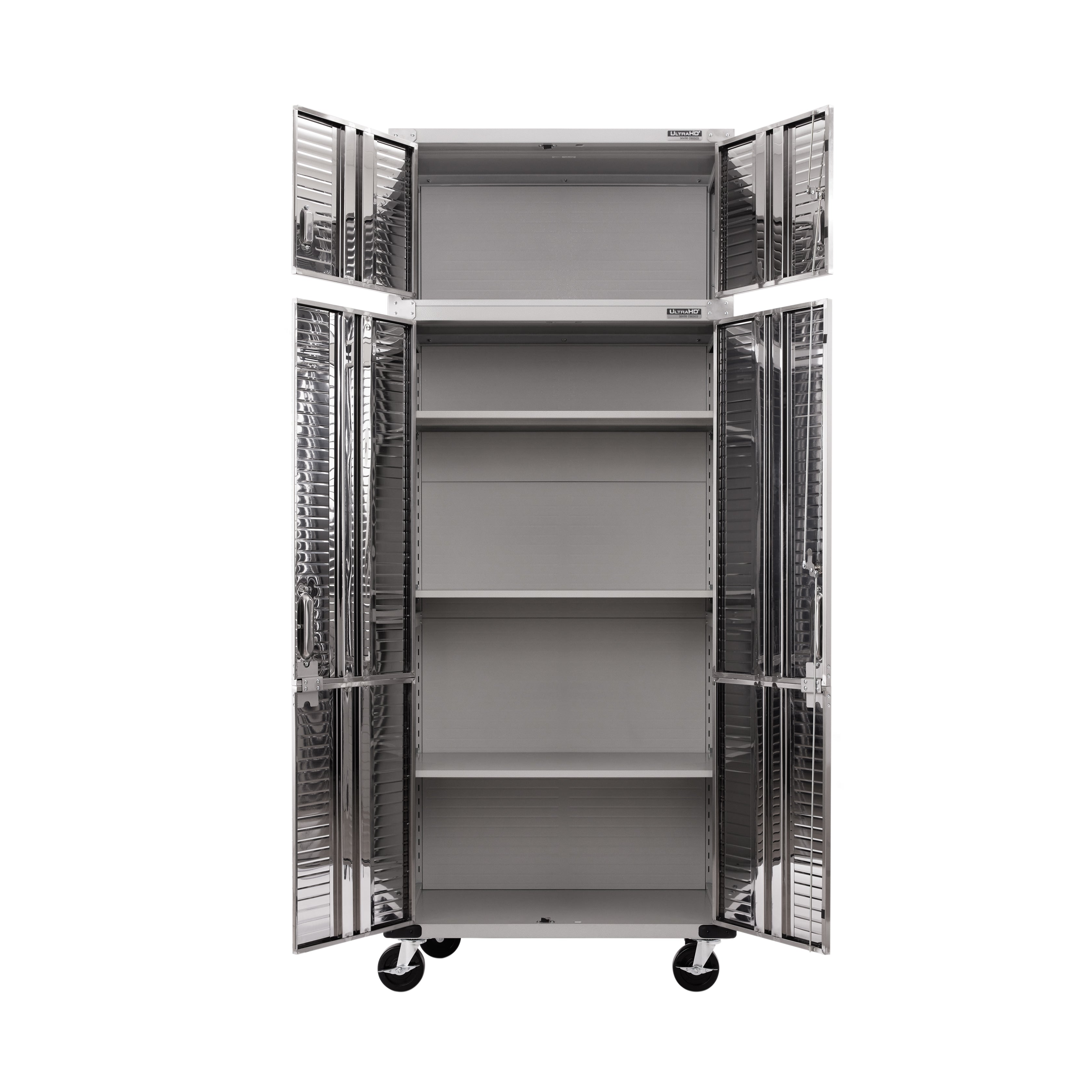 Seville Classics UltraHD UHDK20401 Armadio Metallo 8 Pezzi Granite