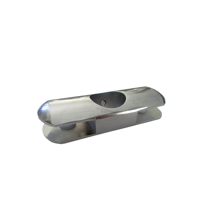 Agosistem Morsetto Doppio per Vetro 25 mm Cromato