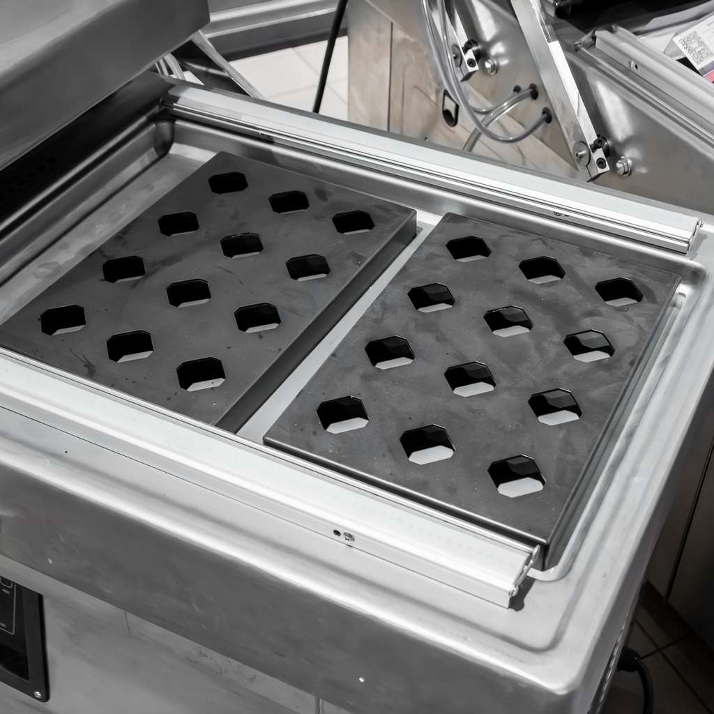 Mega-M ppUC60 confezionatrice sottovuoto doppia campana inox