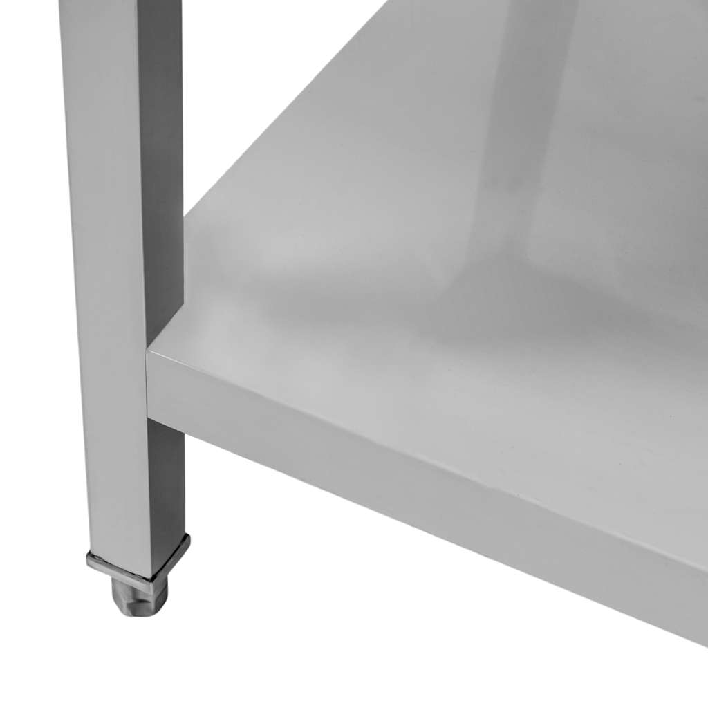 Mega-M lavello inox 1 vasca 60x60x85 cm con sifone