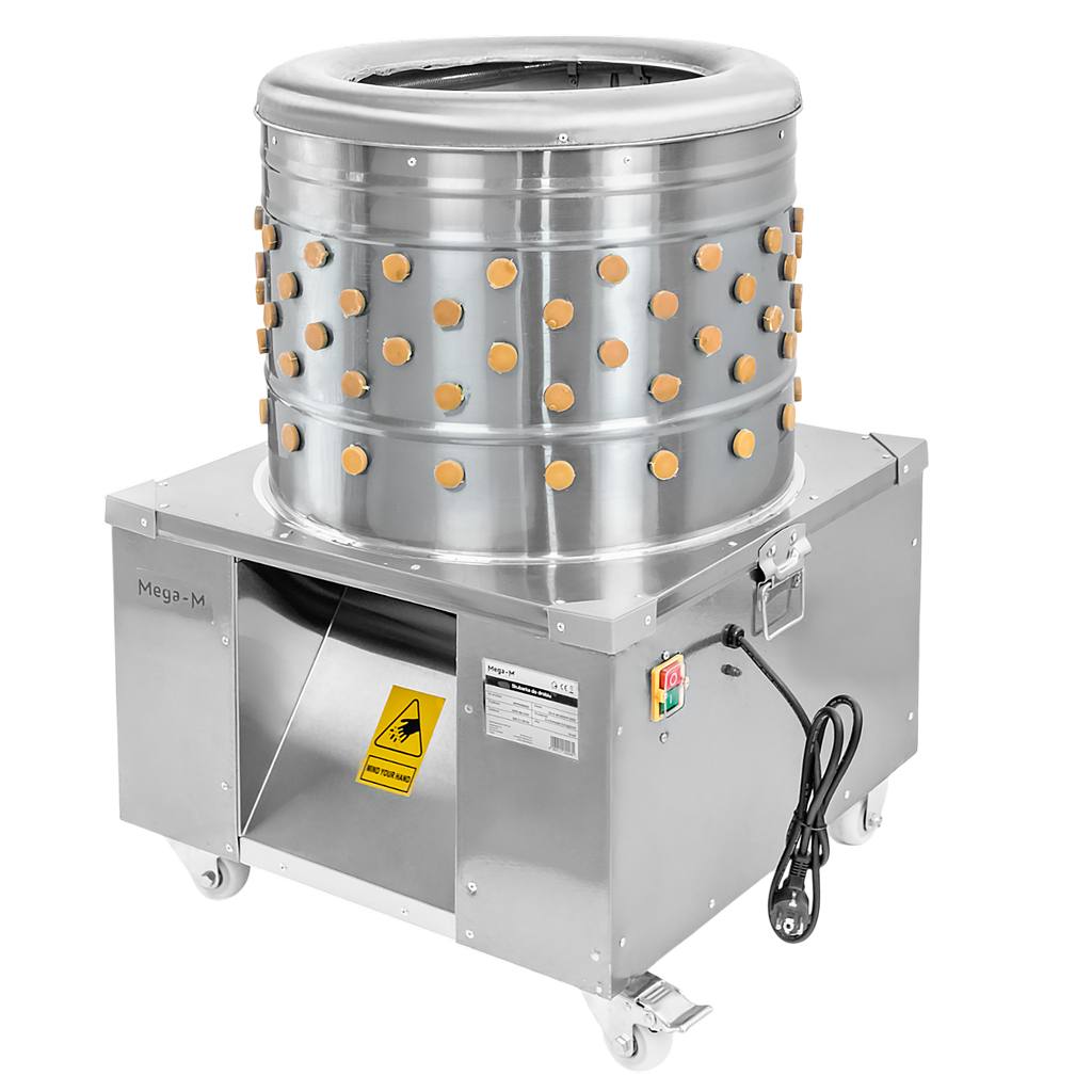 Mega-M CH 3-4K spiumatrice pollame tamburo 55 cm 1500 W