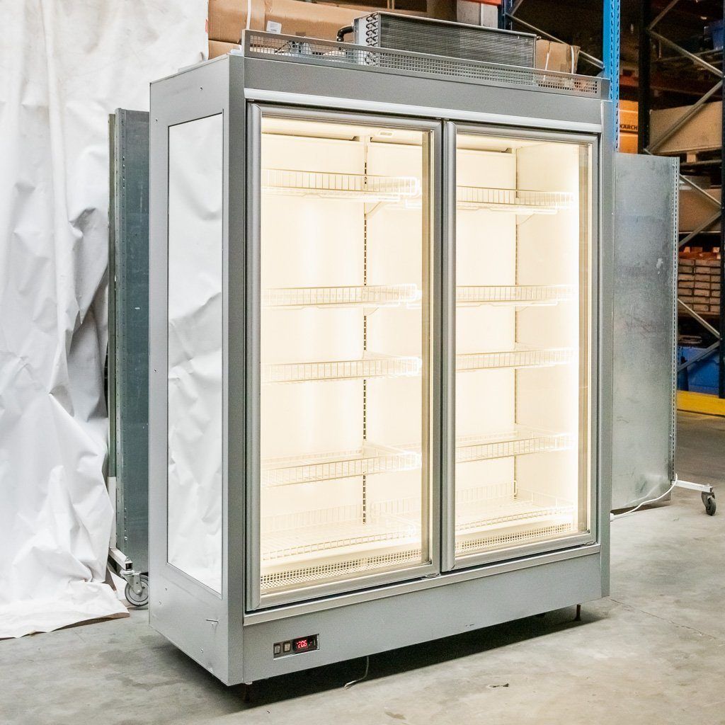 ES System K SMI Indus 07 2D Vetrina Congelatore 2 Ante