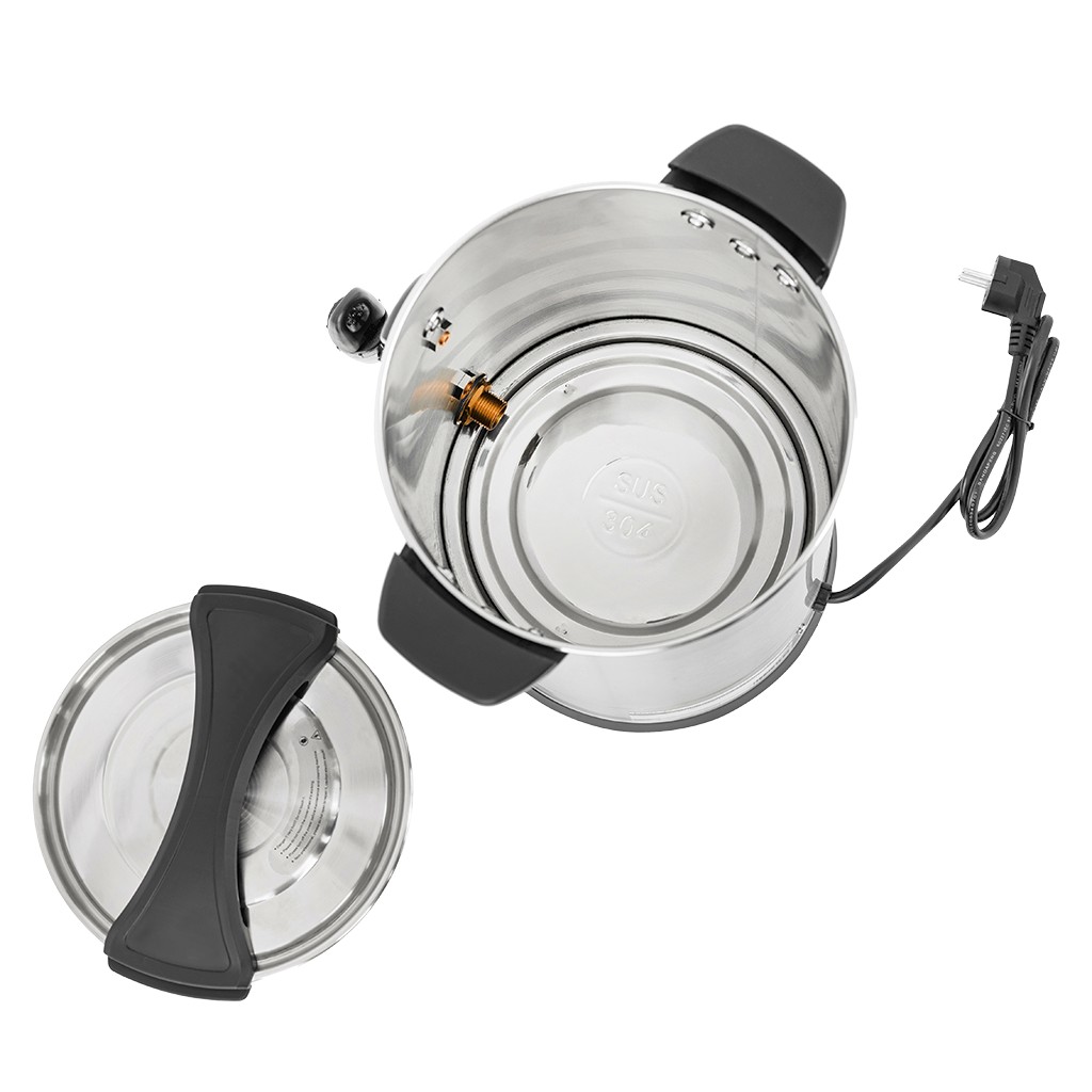 Mega-M 5L bollitore acqua caldo inox 1800W da banco