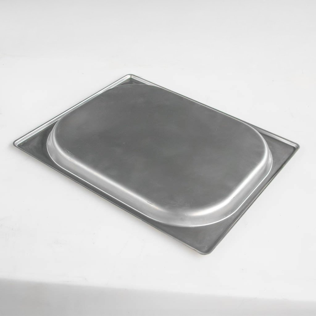 Vaschetta GN 1/2 inox 32,5x26,5 H2 cm usata