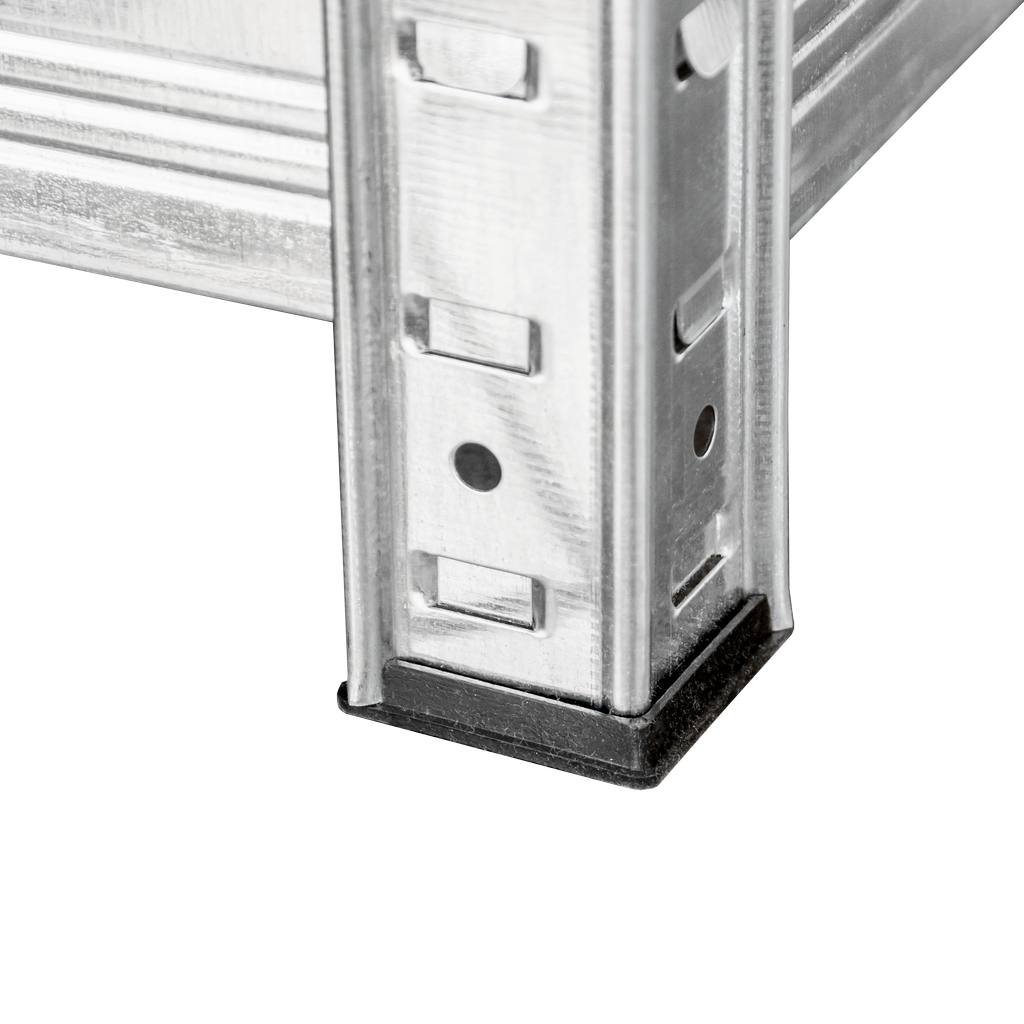 Mega-M Basic scaffale magazzino 180x90x40 4 ripiani zincato 175 kg