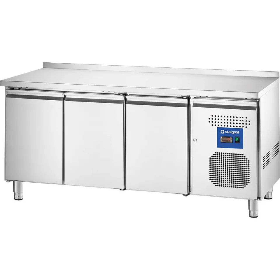Stalgast 831360 tavolo refrigerato 3 porte 417L inox