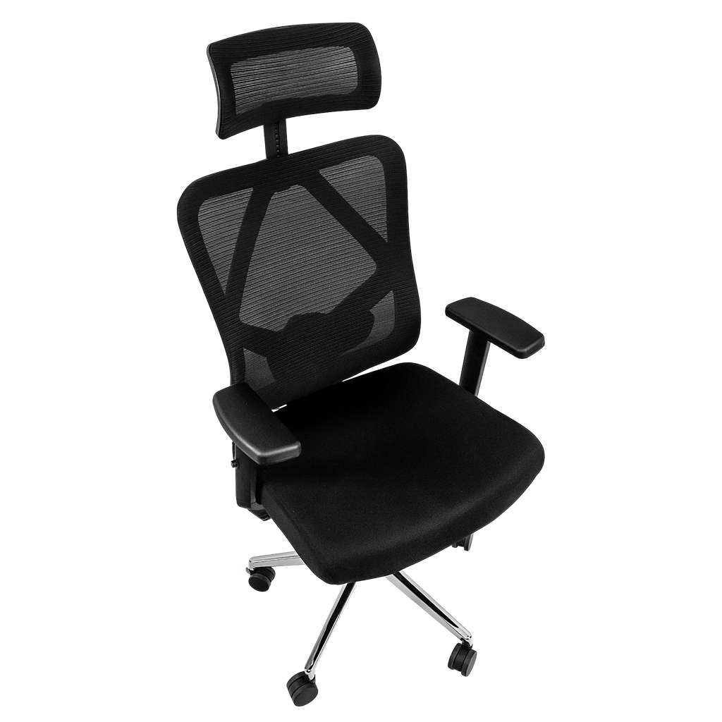 Furvero Eclipse BM/A3D/L3D/H2D sedia ufficio nera