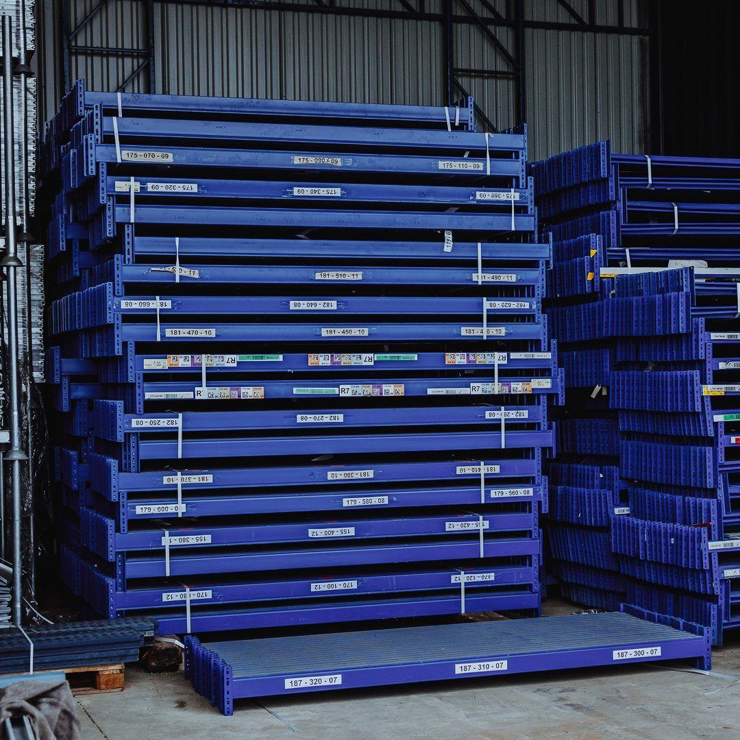 BITO traversa scaffale L 270 cm blu 300 kg