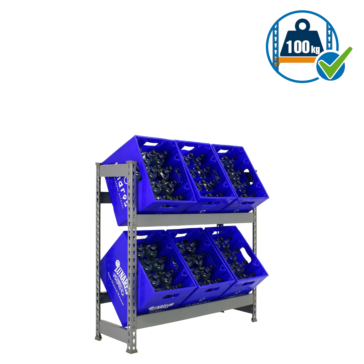 Simonrack SimonBottle 2 scaffale portabottiglie 2 ripiani 100 kg