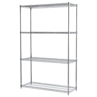 Akro-Mils AWS74 scaffale filo cromato 188 cm portata 907 kg