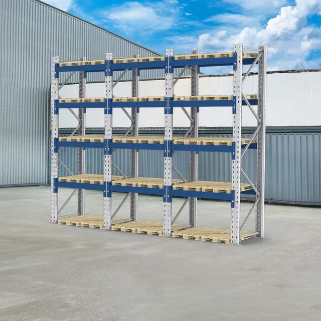 BITO scaffale portapallet 500x610 cm portata 3000 kg
