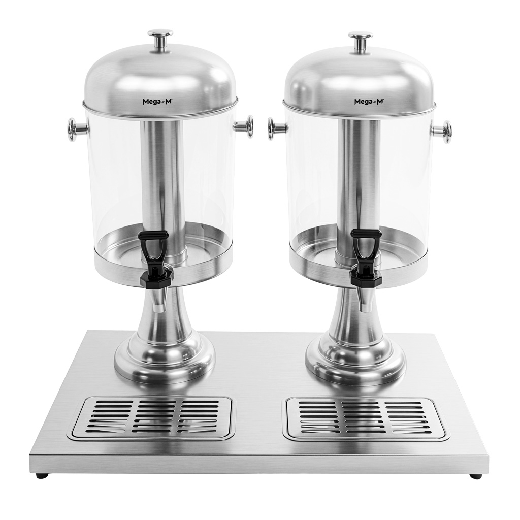 Mega-M 2x8L dispenser bevande doppio 16 L acciaio