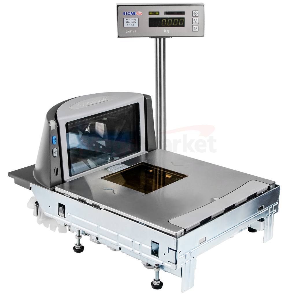 Elzab Neptun CAT17 + Magellan 8300 bilancia scanner