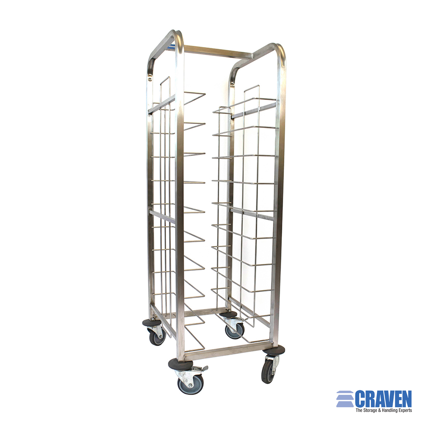 Craven TCT Carrello Sparecchiare Portavassoi Inox