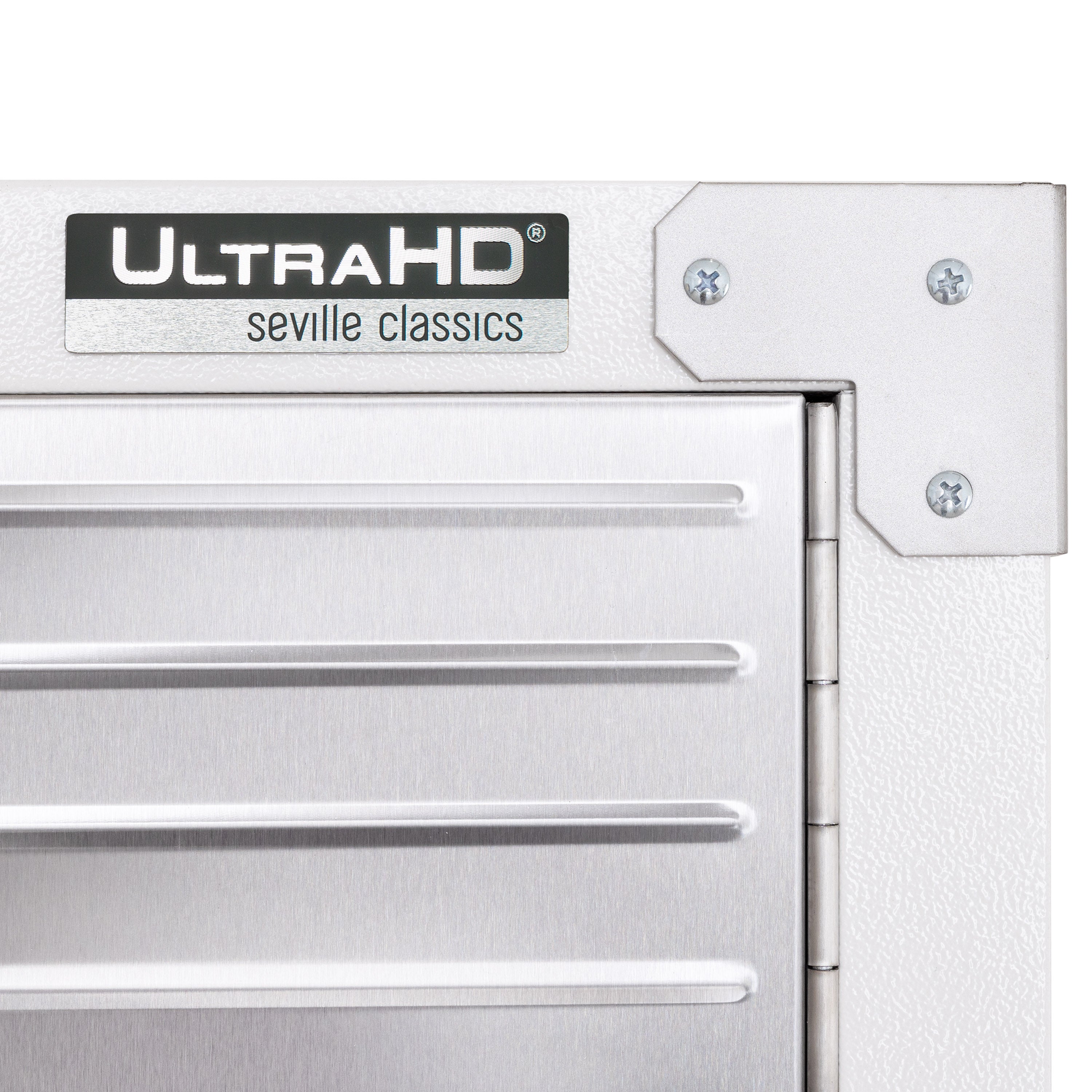 Seville Classics UltraHD armadio bianco 3 ripiani