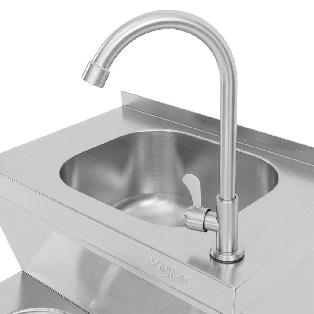 Mega-M X 50x61x84 Lavello Colonna Acciaio