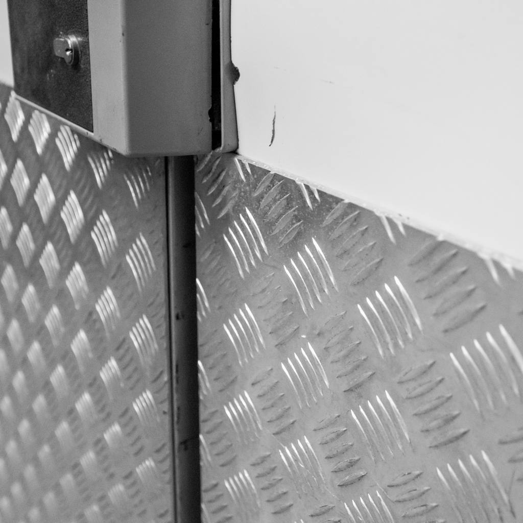Porta cella frigorifera doppia battente 180x200 cm bianca