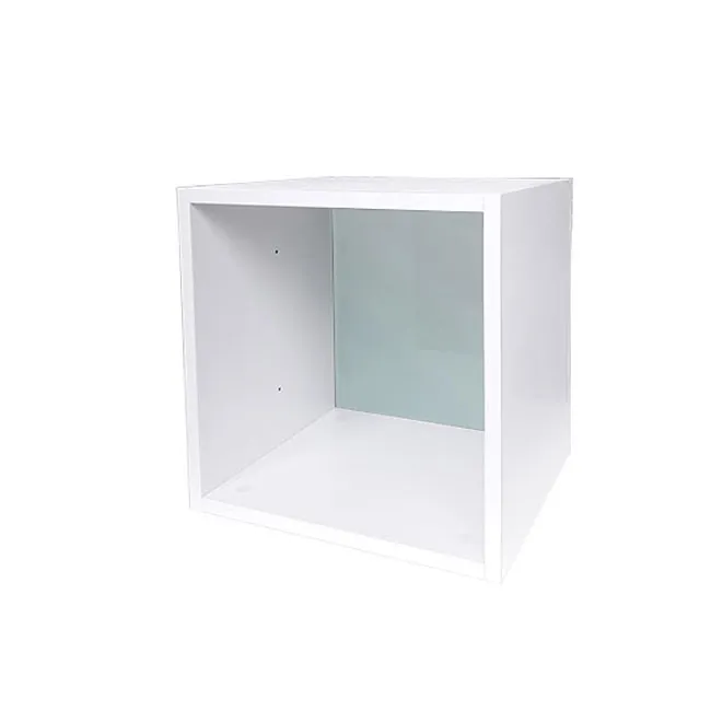 Agosistem C+ cubotto espositore vetro satinato 40x35x40 cm