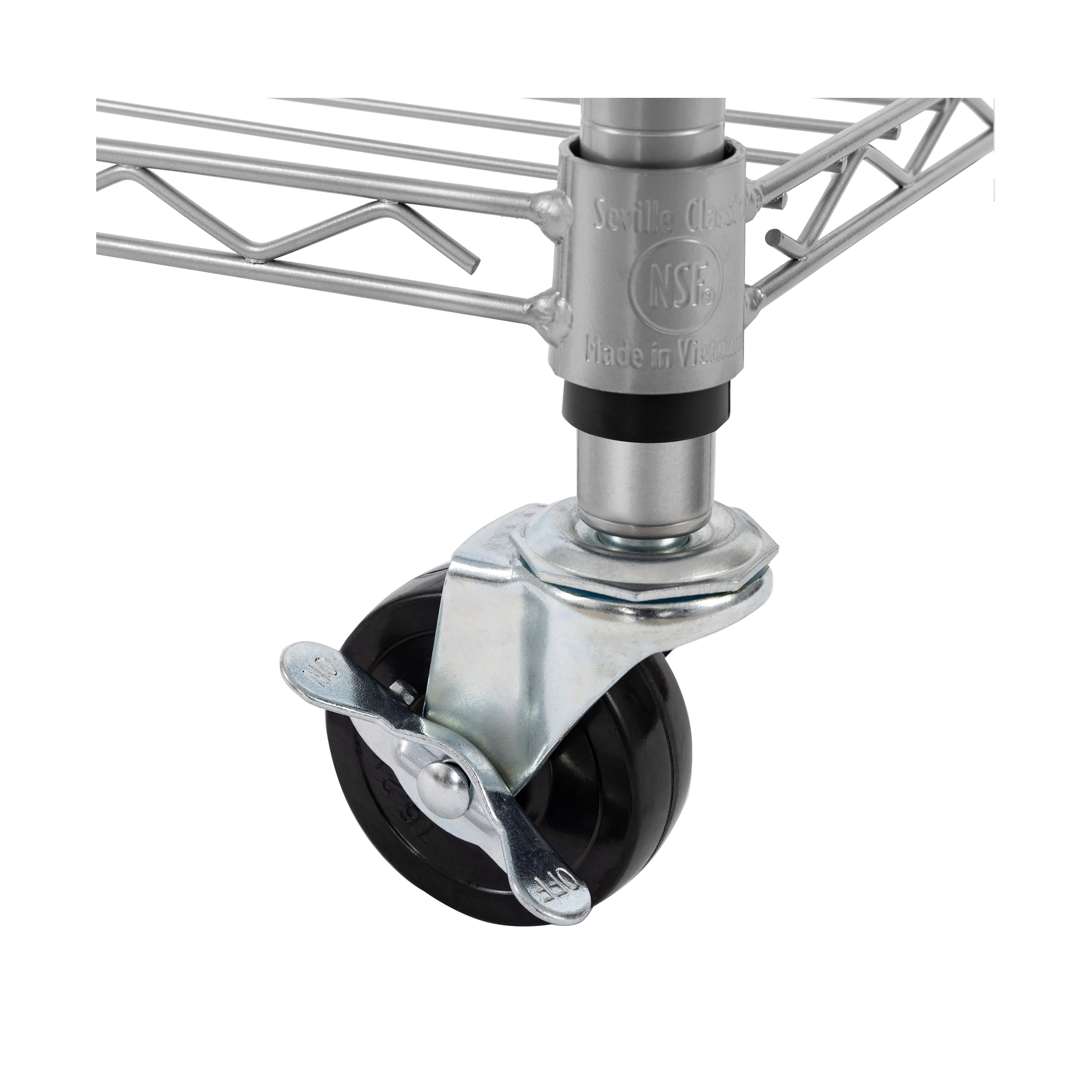Seville Classics Scaffale Acciaio 5 Ripiani 91x36x192cm NSF