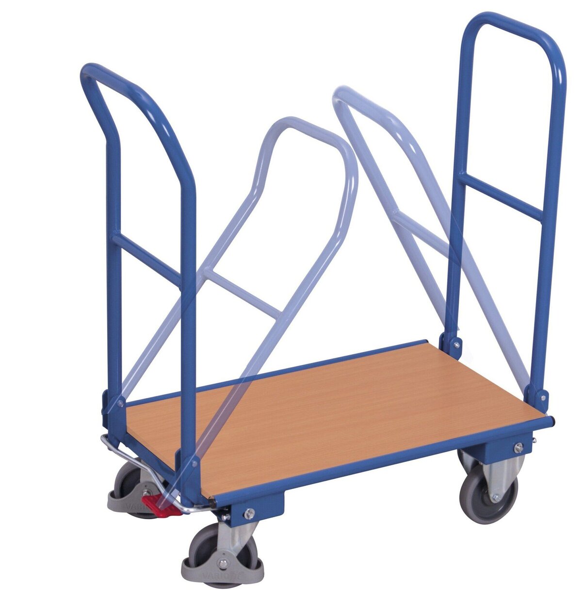 VARIOFIT VF 450803 carrello a pianale 150 kg 2 sponde
