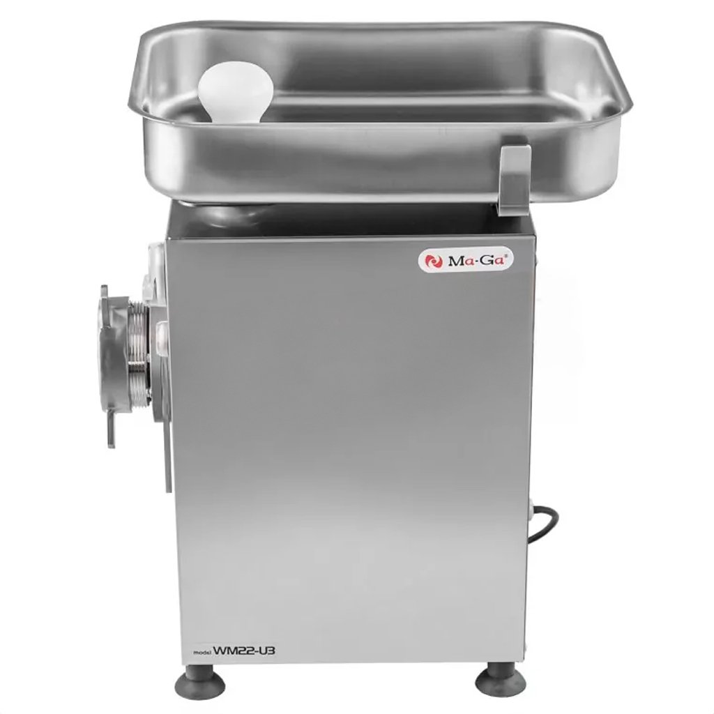 Ma-Ga WM22.2-U3 Tritacarne Elettrico Sistema Unger 3 Pezzi