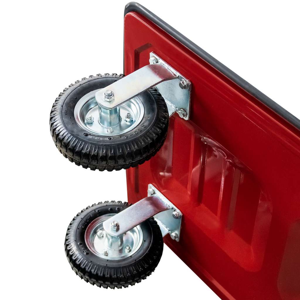 Forkberg 450 kg carrello a piattaforma ruote pneumatiche