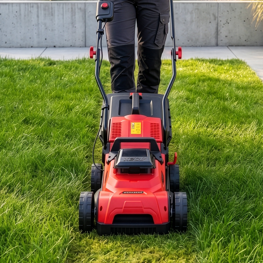 Werkberg Garden rasaerba batteria 33 cm 2x20V