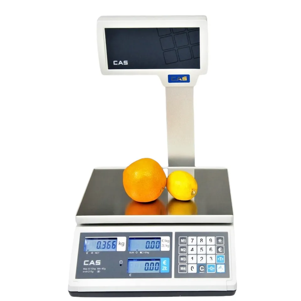CAS ER Junior 15P RS Bilancia 15 kg con Scontrino