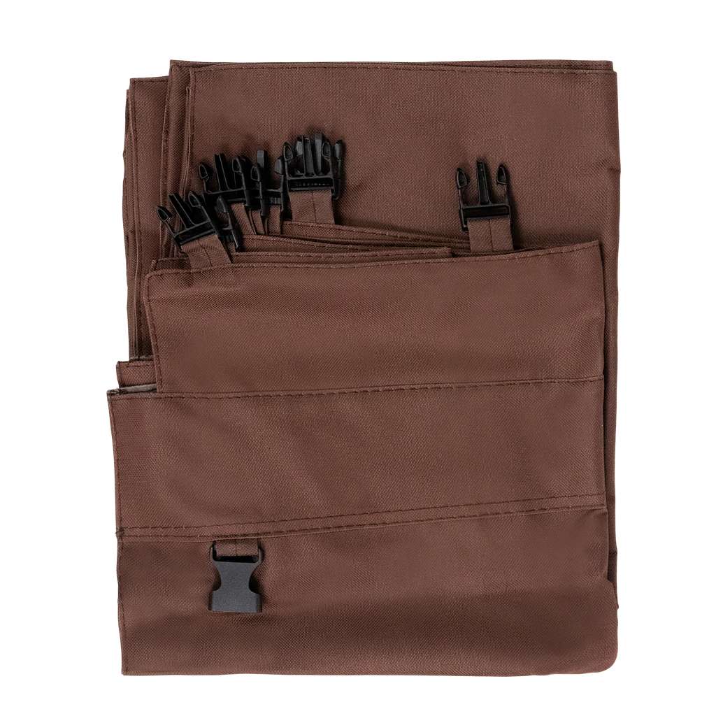 Mega-M MTP006698 sacco biancheria 200 L grigio-marrone