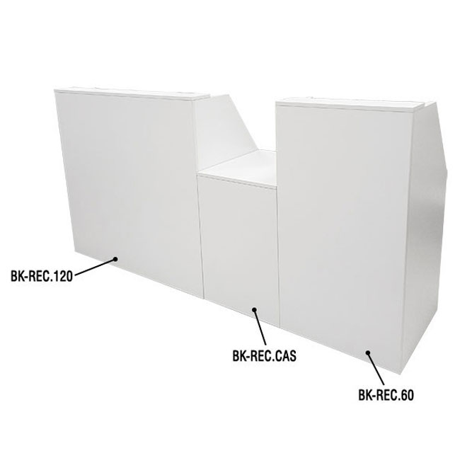 Agosistem Reception 120 banco 120x60x115 cm bianco
