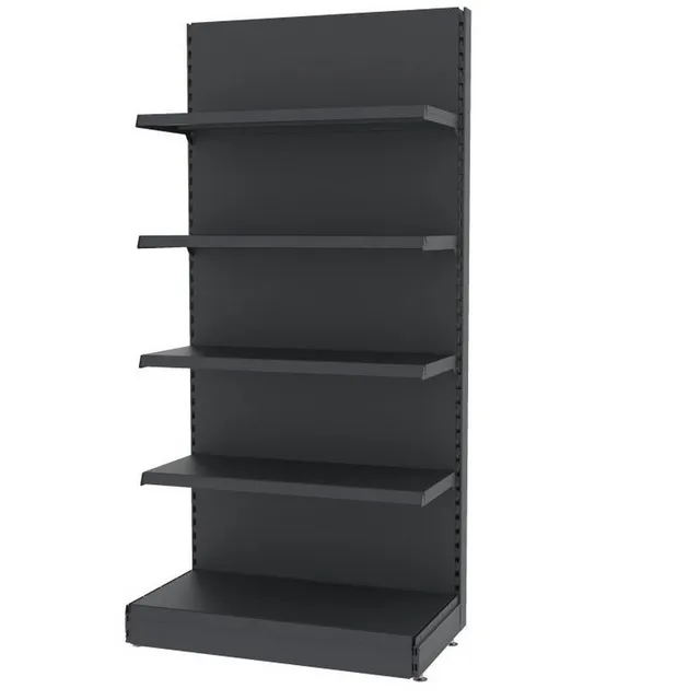 Mega-M Merkury II scaffale negozio parete H210 L103 cm grafite