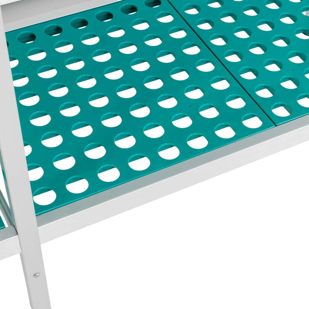 Mega-M Alufri scaffale alluminio 4 ripiani 117x50x180 cm aggiuntivo