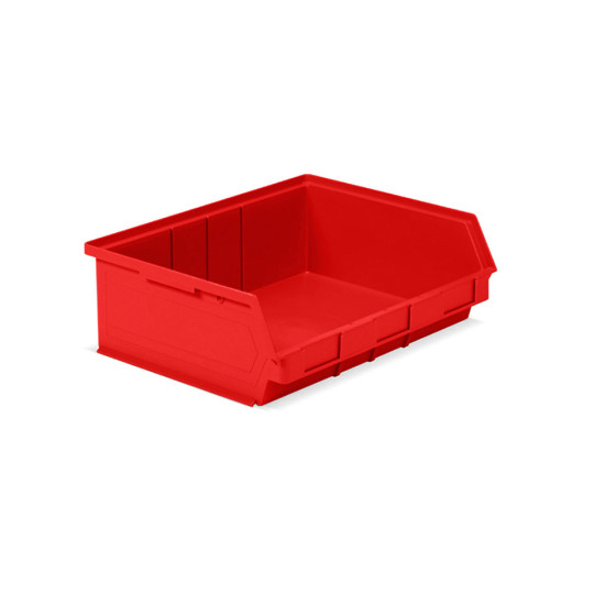 DR Scaffalature Compat 4 Contenitore Plastica Rosso 310x500