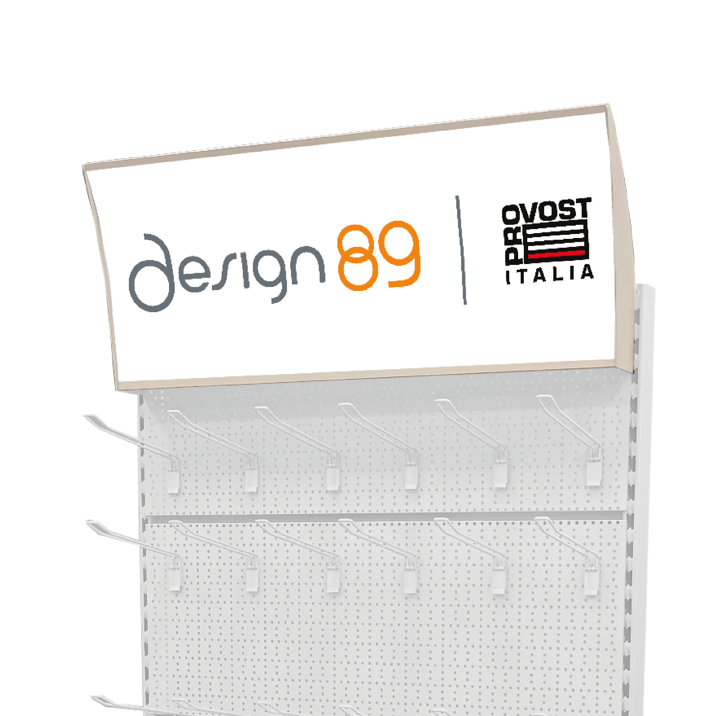 Design89 Velette e tettucci per scaffalature