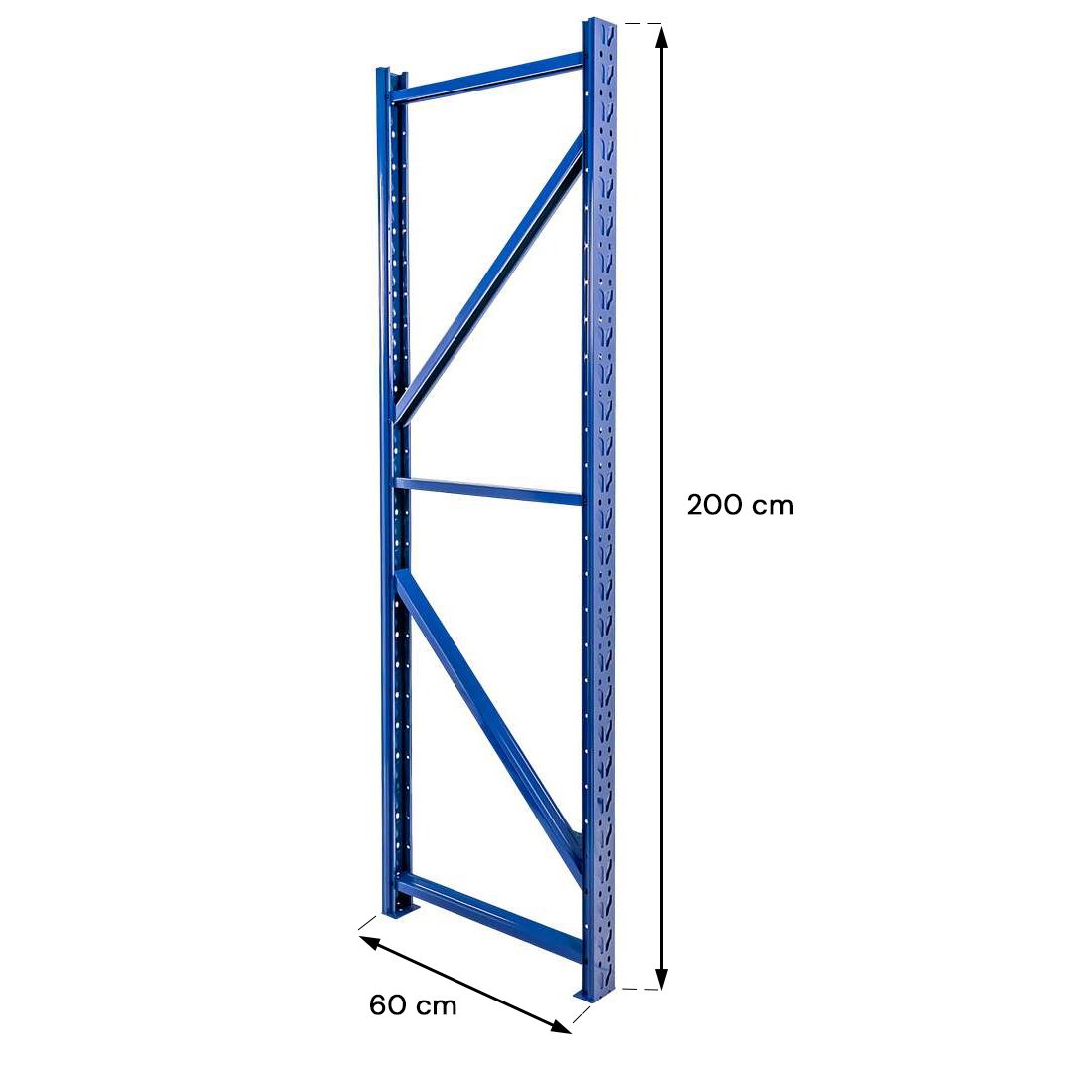 Mega-M Fortis Light Spalla Scaffale Blu H200 P60