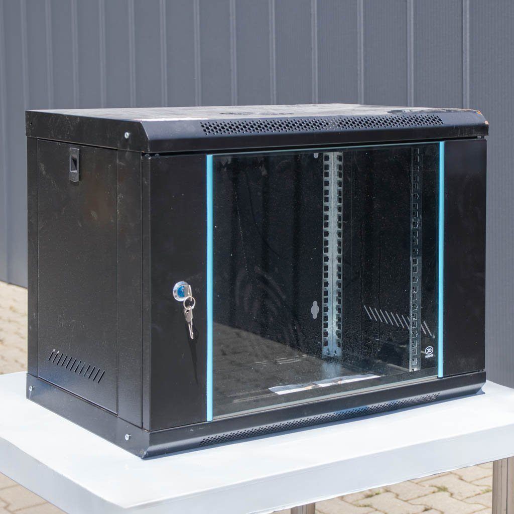 Mega-M 9U Armadio Rack 19" 60x40x45 cm Nero Appeso