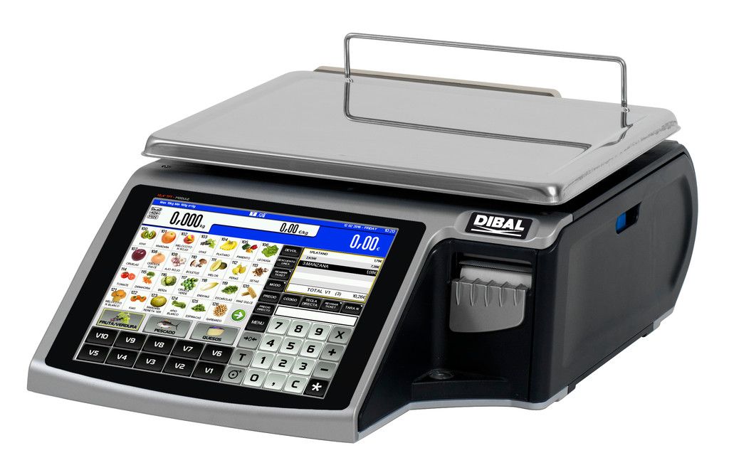 Dibal D-955S bilancia etichettatrice 15 kg touch