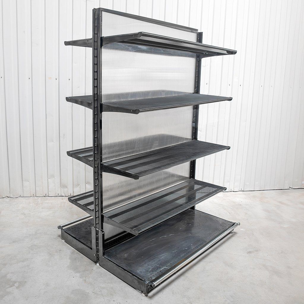 Wireland Solid York H-191 L-128 scaffale negozio 8 ripiani modulo
