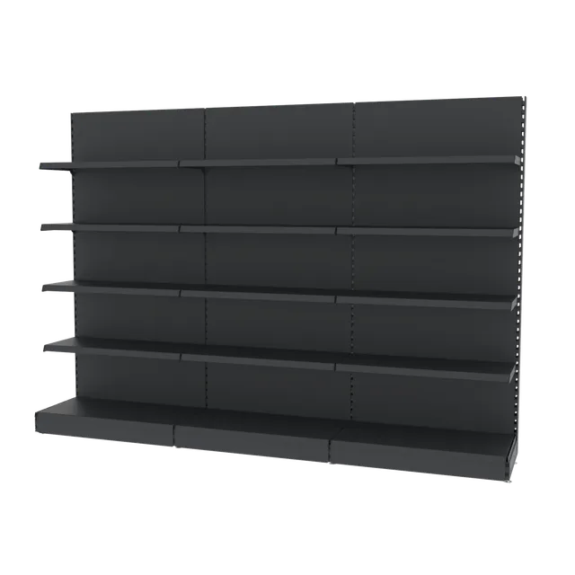 Mega-M Merkury II H-210 L-303 scaffale negozio grafite 120 kg