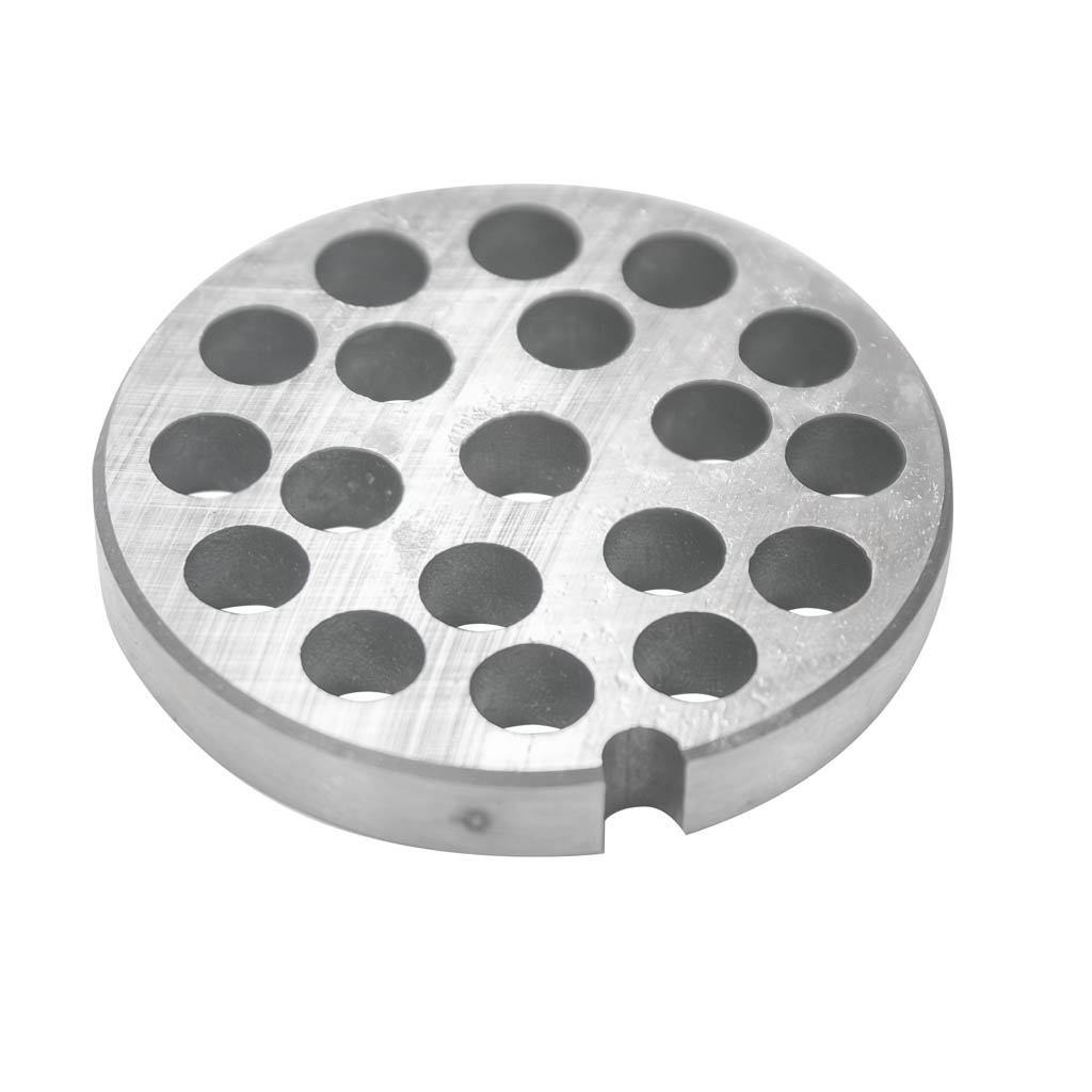 Mega-M piastra tritacarne HR-12 foro 10 mm acciaio inox
