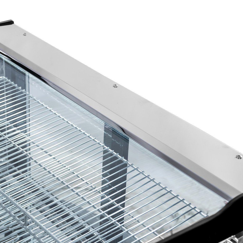Mega-M Elsa Mini S90 vetrina riscaldata inox da banco