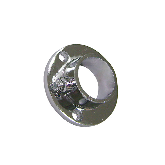 Agosistem Filo Cromato ghiera tonda tubo 25 mm cromata