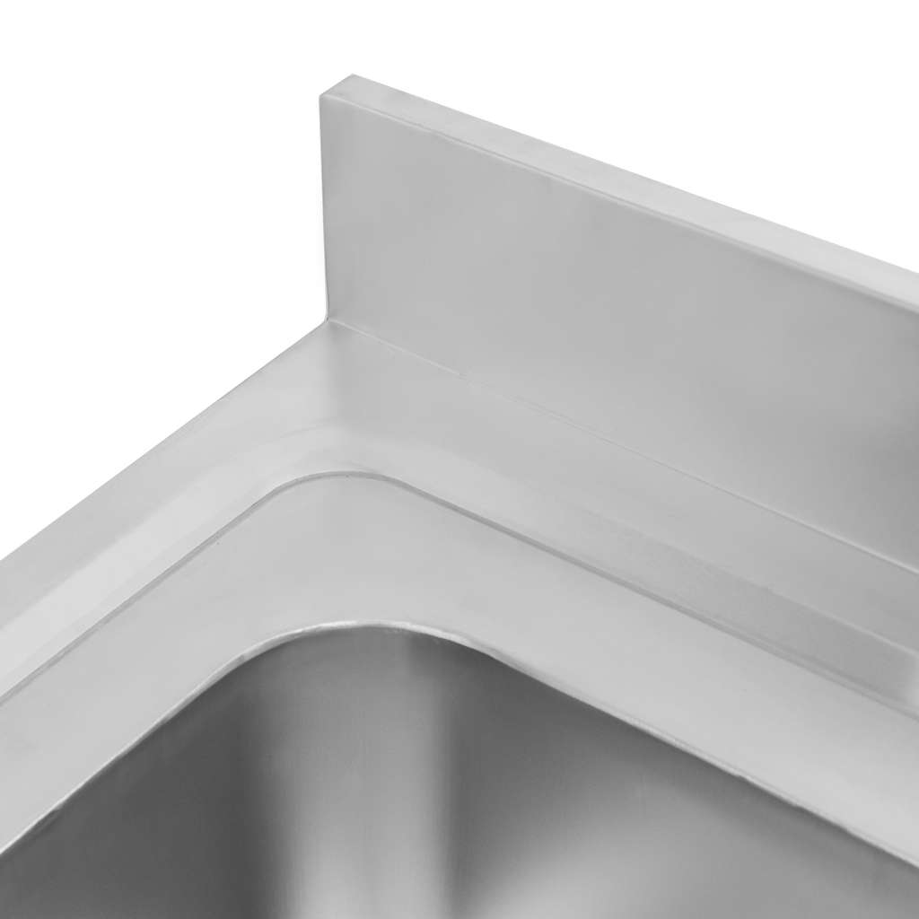Mega-M 60x70x85 lavello gastronomico 1 vasca inox sifone