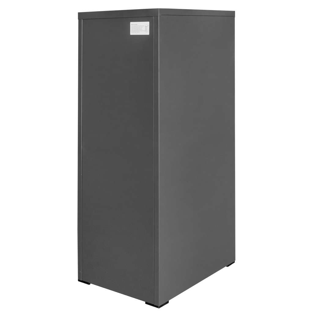 Furvero W4S Schedario Ufficio 4 Cassetti Grafite Grigio