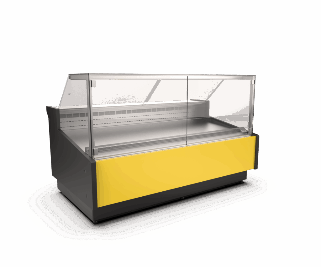 Cebea Carmen WCh-8/1 banco frigo carne 200 vetro dritto