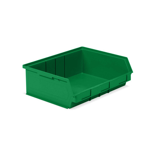 DR Scaffalature Compat 3L5 contenitore verde 19L fondo nervato