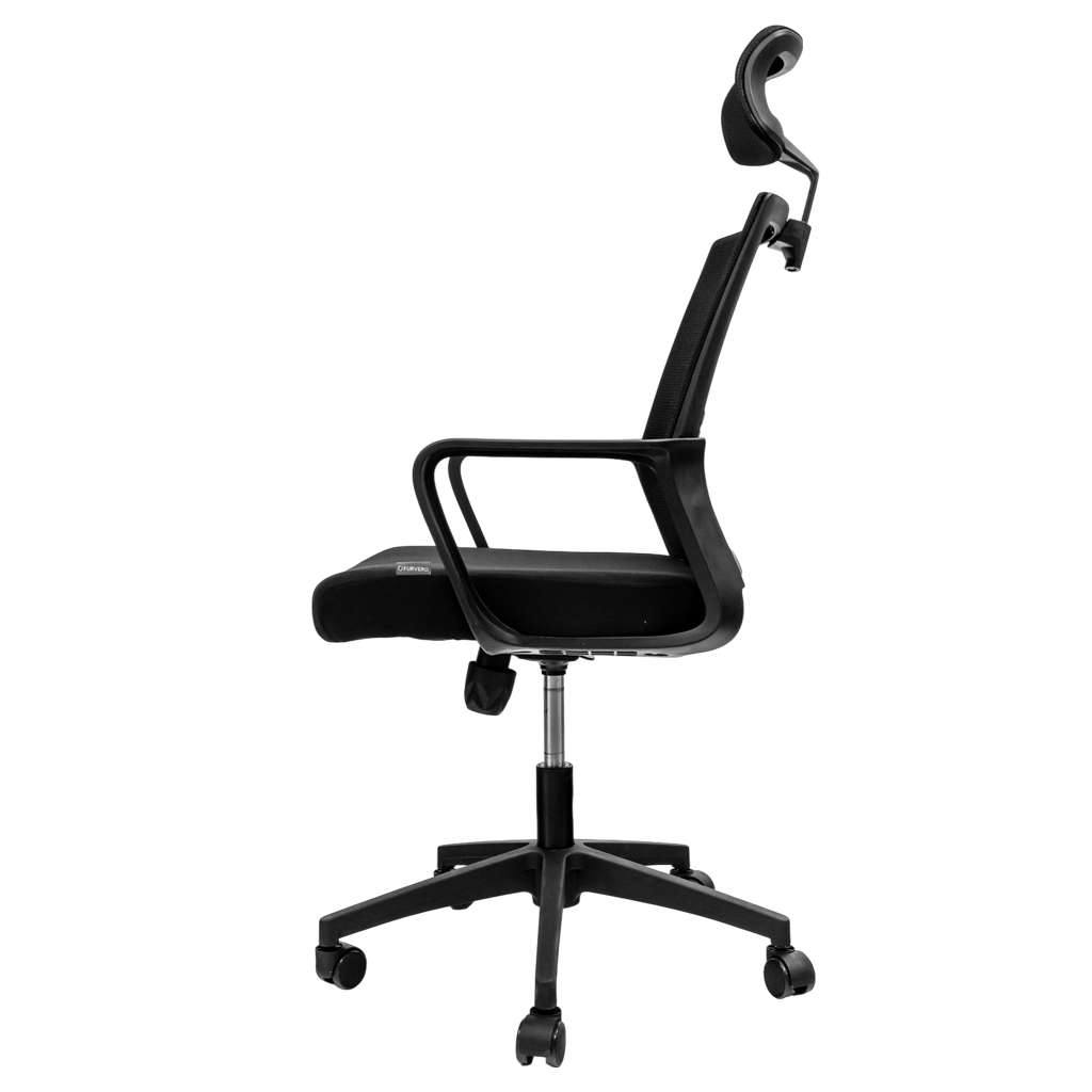 FURVERO Basic PLUS sedia ufficio girevole nera rete