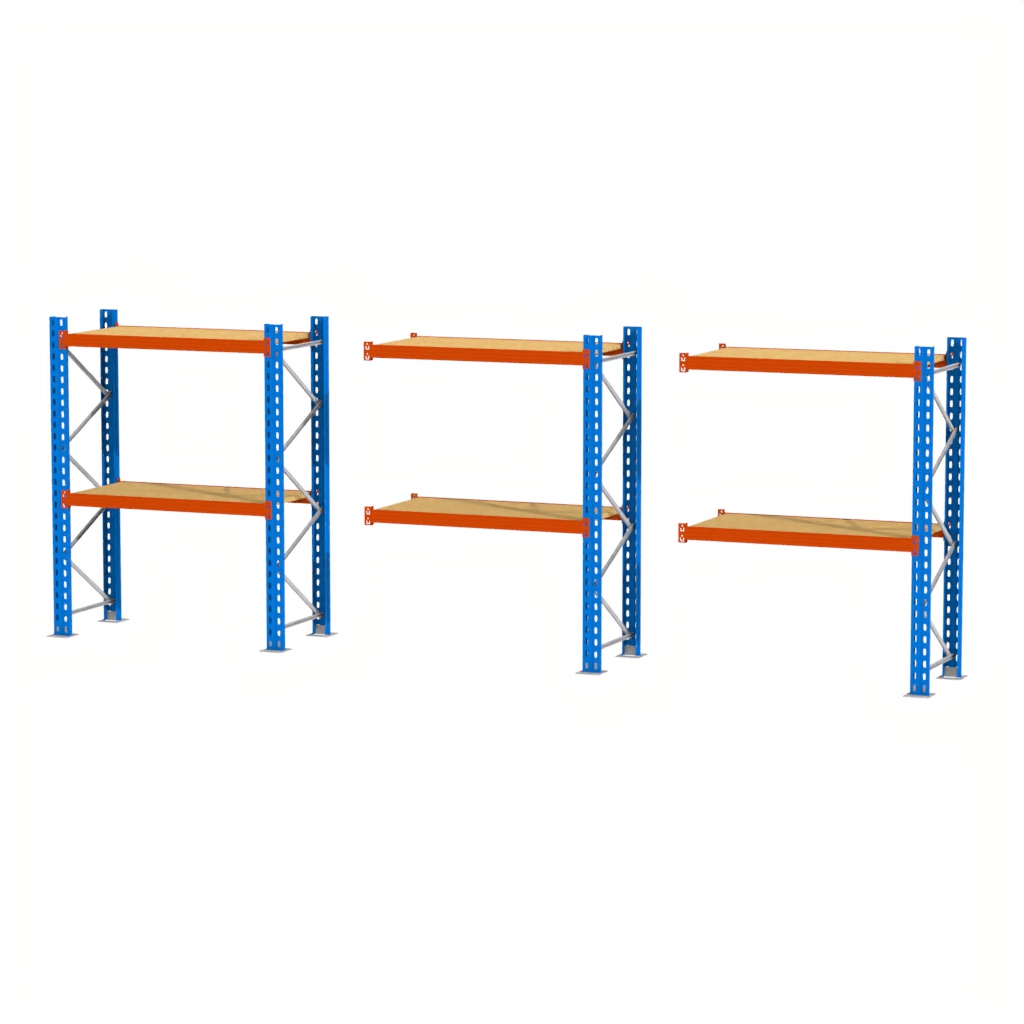 Mega-M XR scaffale metallo 3 ripiani 250x278x80 500 kg