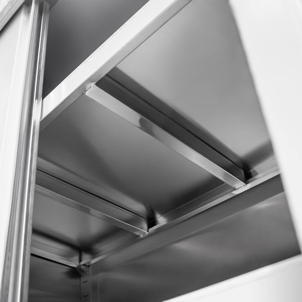 Mega-M armadio gastronomico passante 2 porte 80x60x180 cm