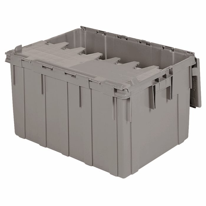 Akro-Mils 39280 cassa con coperchio grigia 106 litri